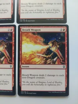 Breath Weapon x 4 Commander Legends: Battle for Baldur's Gate Regular MTG - Image 5