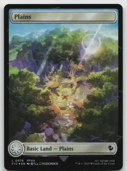 Plains (Chocobo Track Foil) L Foil Commander: FINAL FANTASY 478 NM - Image 1