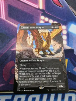 Ancient Brass Dragon (Borderless) Commander Legends: Battle for Baldur's Gate... - Image 1