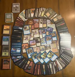 Magic The Gathering 500 Plus Deckmaster Lot 130 Land 30 Rare 1993-2000 MTG - Image 1