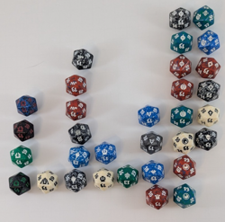 MTG Spin Down Dice Lot Of 32 Various Sets Zendikar, Scars of Mirrodin, M10 etc - Image 1