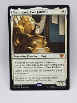Yoshimaru, Ever Faithful Commander: Kamigawa: Neon Dynasty Regular - Image 1