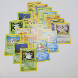 Vintage 2000s POKEMON Card Lot 19 French Italian Foreign Mix NO HOLOS - Image 1