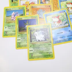 Vintage 2000s POKEMON Card Lot 19 French Italian Foreign Mix NO HOLOS - Image 2