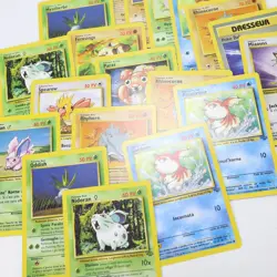 Vintage 2000s POKEMON Card Lot 19 French Italian Foreign Mix NO HOLOS - Image 3