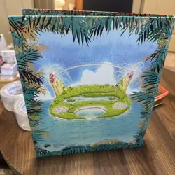 Vintage Pokemon Southern Islands Collection BINDER ONLY, English WOTC O-RING - Image 3