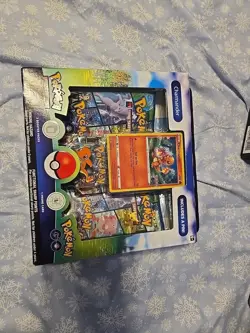TCG Pokemon GO Charmander Pin Collection Box NEW SEALED - Image 1