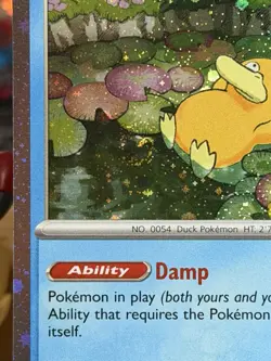 Pokemon Ophelia Psyduck MEP 007 Blister Promo with Fart Swirl Mega evolution - Image 3