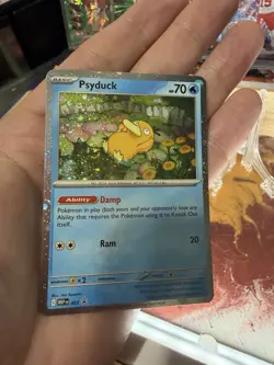 Pokemon Ophelia Psyduck MEP 007 Blister Promo with Fart Swirl Mega evolution - Image 5