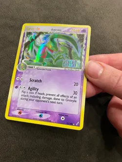 Grovyle 19/100 STAMPED Crystal Guardians Pokemon TCG Reverse Holo NM - Image 5