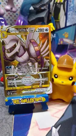 Pokemon Tcg Origin Forme Palkia Vstar 208/189 Astral Radiance Gold Pack Fresh NM - Image 1
