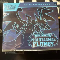 Pokemon Phantasmal Flames Mega Evolution Elite Trainer Box ETB SEALED! - Image 1