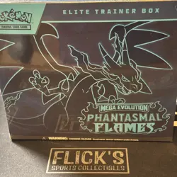 Pokemon Phantasmal Flames Mega Evolution Elite Trainer Box ETB SEALED! - Image 3