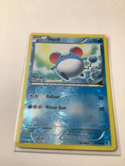 2012 Pokemon Boundaries Crossed 36/149 Marill Reverse Holo M/NM - Image 1