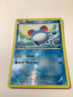 2012 Pokemon Boundaries Crossed 36/149 Marill Reverse Holo M/NM - Image 2