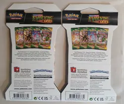 Pokemon Sword And Shield Evolving Skies Sleeved Booster Packs SEALED LOT OF 2 820650808784 - Image 2