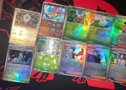 Pokemon Lot POKEBALL Masterball Lot Prismatic Evolutions, White Flare Lot Of 11 - Image 2