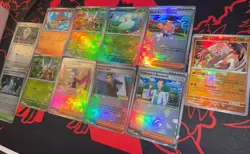 Pokemon Lot POKEBALL Masterball Lot Prismatic Evolutions, White Flare Lot Of 11 - Image 3