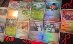 Pokemon Lot POKEBALL Masterball Lot Prismatic Evolutions, White Flare Lot Of 11 - Image 4