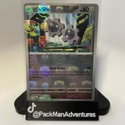 Klink (Master Ball Pattern) 061/086 Sv: Black Bolt Holo Pokemon TCG - Image 1