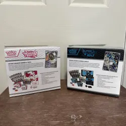 Pokemon Scarlet & Violet: White Flare & Black Bolt ETB Set- Sealed - Image 3