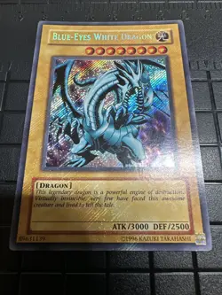 Yu-Gi-Oh Blue-Eyes White Dragon BPT-009 Collector's Tin “Crazy Heavy Holo Bleed” - Image 1