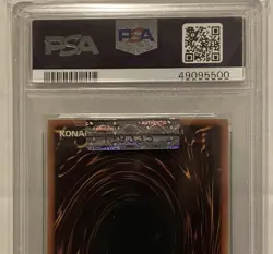 YU-GI-OH! Gaia The Fierce Knight Relief Card PSA 8 LOB-006 2002 1st Ed. Yugioh - Image 2