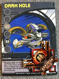 Bakugan: New Vestroia|Dark Hole ?? Blue Ability Card | 38/48e - Image 2