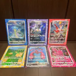 Pokemon Jumbo Card Promo 6 type Set Vstar Universe Mew Latias Lapras- Complete - Image 3