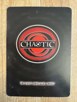 Chaotic Card Kopond 12/100 Silent Sands Super Rare Foil TCG Crimp Error Misprint - Image 2