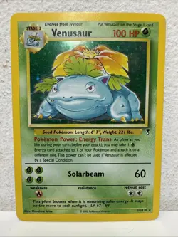 Pokemon TCG Legendary Collection Holo Rare Venusaur 18/110 Card - Image 1