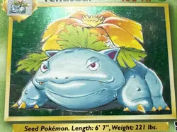 Pokemon TCG Legendary Collection Holo Rare Venusaur 18/110 Card - Image 5
