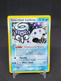 Snow-cloud Castform 25/101 EX Hidden Legends Reverse Holo Rare NM Pokemon Card - Image 1