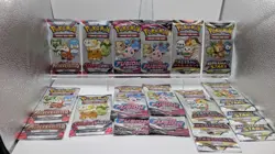 Lot of 19 3-card Pokemon Fun packs sealed/unweighted - Image 1