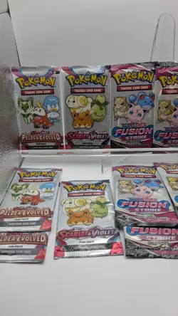 Lot of 19 3-card Pokemon Fun packs sealed/unweighted - Image 2