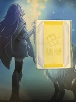 Gundam Card Game Ex Base Char's Zaku ENGLISH EXBP-004 SEALED - Image 2