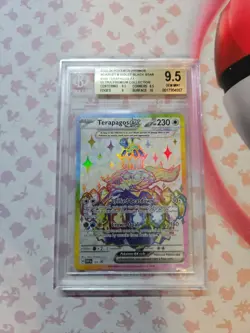 Terapagos Ex 165 - BGS 9.5 - Black Star Promo - Pokemon Card (Equiv. PSA & CGC) - Image 1