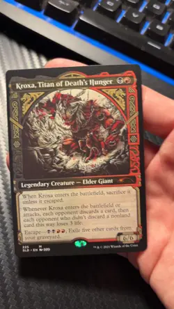 Secret Lair Drop Series #225 Kroxa, Titan of Death's Hunger - Image 1