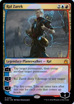 Ral Zarek 0216 MTG RVR NM Foil - Image 1