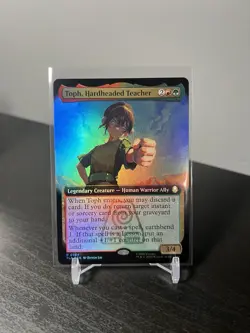Toph, Hardheaded Teacher (Extended Art - Foil) MTG: Avatar The Last Airbender - Image 1