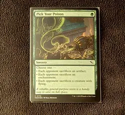Magic The Gathering Pick Your Poison 0170 Foil Common - Image 2