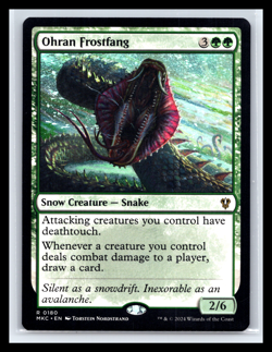MTG Ohran Frostfang #180 Commander Murders at Karlov Manor Regular Rare Magic NM - Image 1