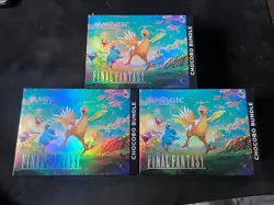 MTG Magic the Gathering Final Fantasy Chocobo Bundle (New & Sealed) - Image 1