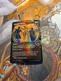 Demand Answers Showcase Foil MTG MKM - Pack Fresh - - Image 1