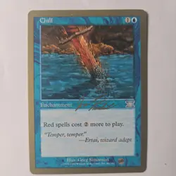 MTG Magic the Gathering Chill (56/350) Tempest LP - Image 1