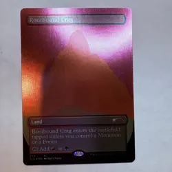 SLD Rootbound Crag Secret Lair Drop Foil MTG NM - Image 1