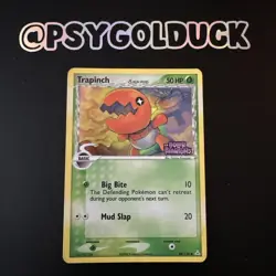 Pokemon TRAPINCH 84/110 REVERSE HOLO | LP Light Play | EX Holon Phantoms | 2006 - Image 1