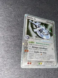 Carte Pokemon Steelix Ex Forces Cachees 109/115 FR EXC Ultra Rare - Image 2