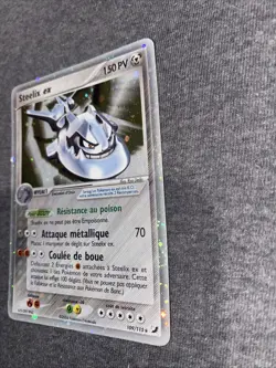 Carte Pokemon Steelix Ex Forces Cachees 109/115 FR EXC Ultra Rare - Image 3