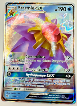 Pokemon Karte TCG Starmie EX 14/68 Verbrogenes Schicksal Holo Rare Deutsch NM - Image 1